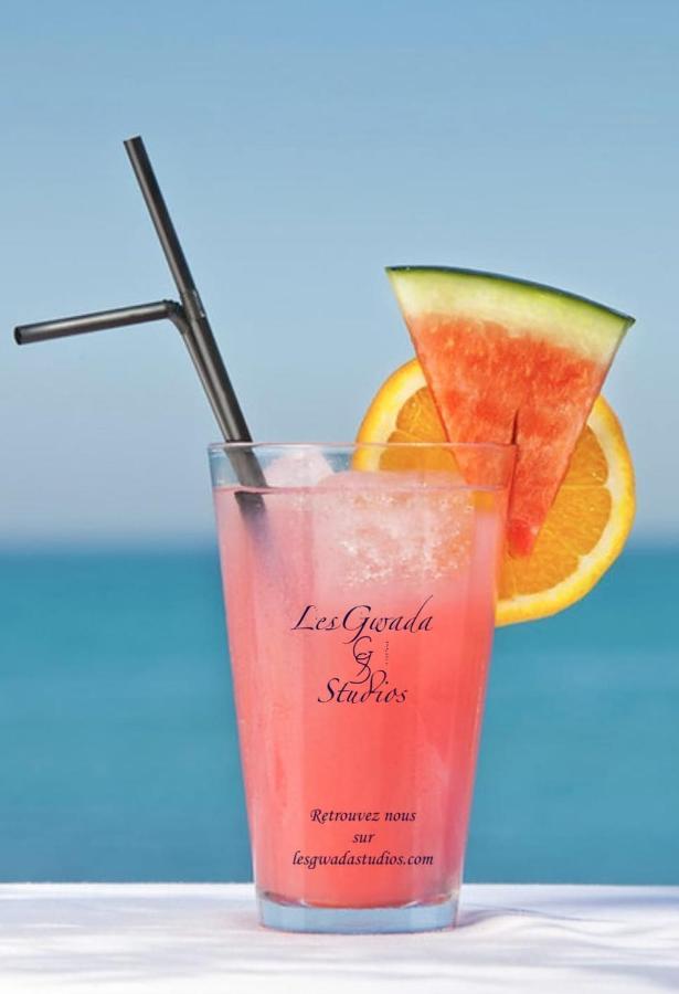 Vue Exclusive Mer Et Volcan, Village Vacances Avec Plage Et Piscine, Les Gwadastudios Sainte-Anne  Esterno foto