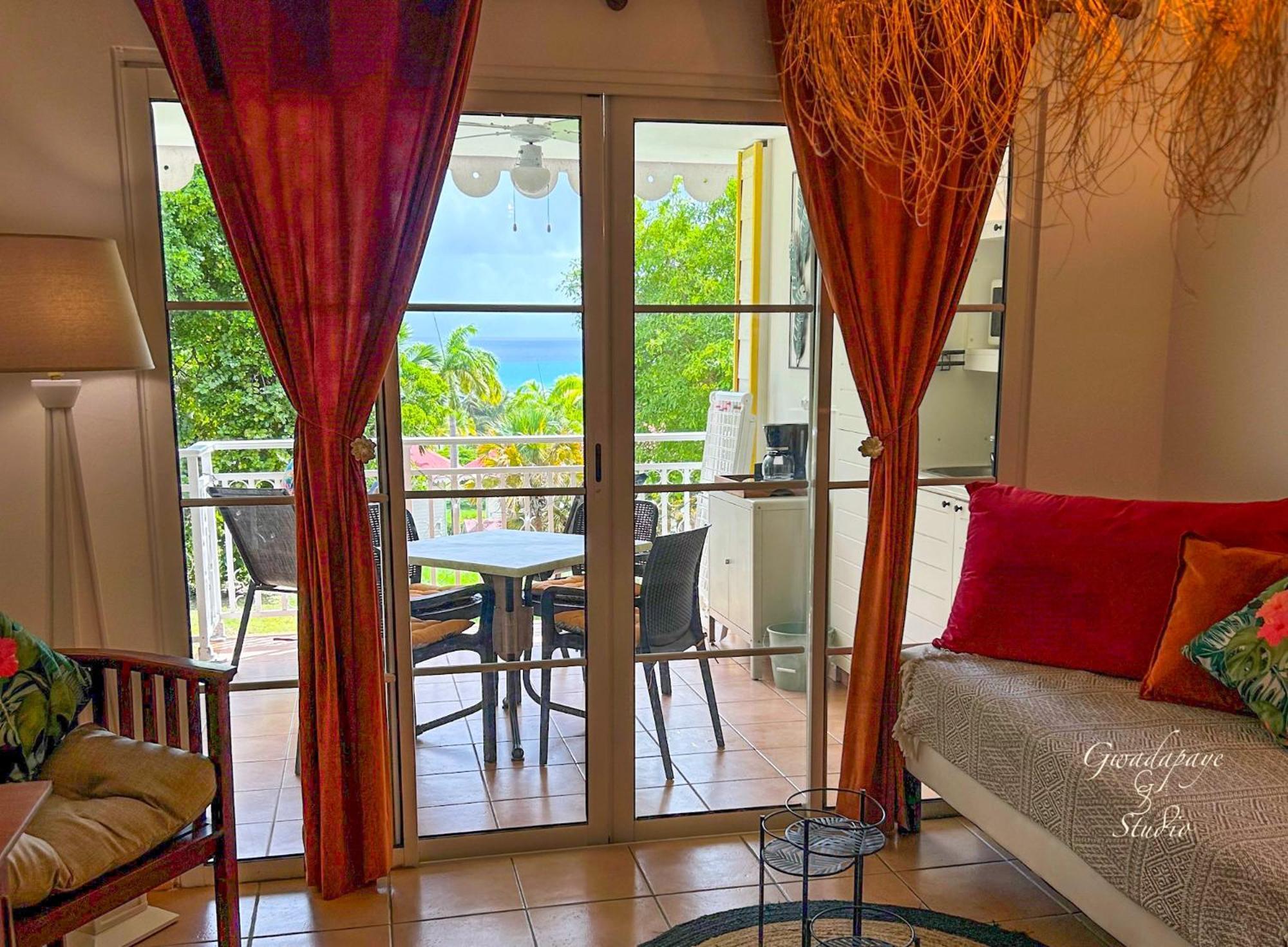 Vue Exclusive Mer Et Volcan, Village Vacances Avec Plage Et Piscine, Les Gwadastudios Sainte-Anne  Esterno foto